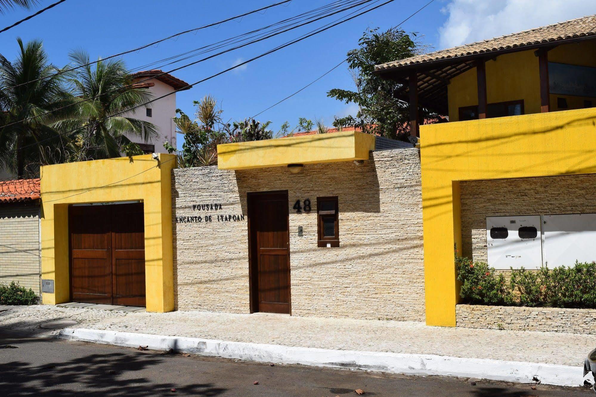 Hotel Pousada Encanto De Itapoan Salvador Kültér fotó